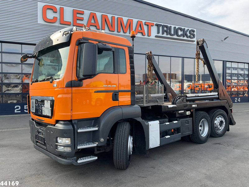 MAN TGS 26.480 VDL 18 Ton portaalarmsysteem - משאית דילוג העמסה: תמונה 1 MAN TGS 26.480 VDL 18 Ton portaalarmsysteem - משאית דילוג העמסה: תמונה 1