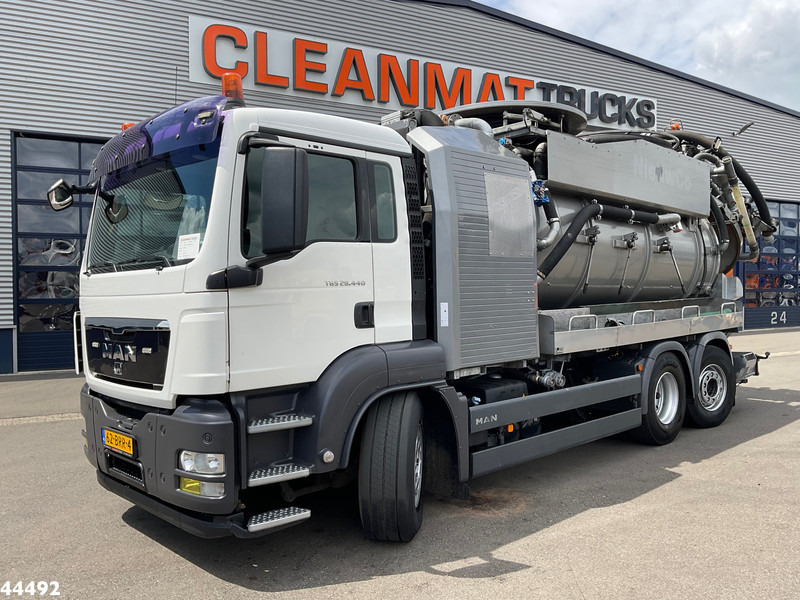 MAN TGS 28.440 FFG Flensburger 12,5m³ Saug/Spul combi Waterrecycling - משאית ואקום: תמונה 2 MAN TGS 28.440 FFG Flensburger 12,5m³ Saug/Spul combi Waterrecycling - משאית ואקום: תמונה 2