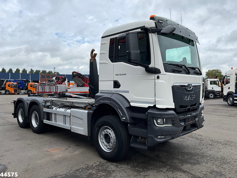 MAN TGS 33.470 6x4 Euro 6 Full Steel AJK 20 Ton haakarmsysteem - משאית הרמת וו: תמונה 3 MAN TGS 33.470 6x4 Euro 6 Full Steel AJK 20 Ton haakarmsysteem - משאית הרמת וו: תמונה 3