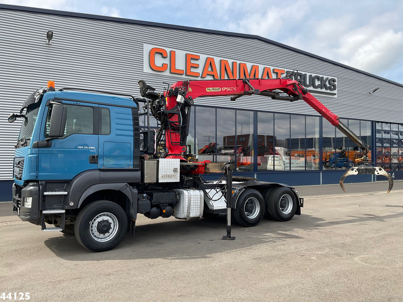 MAN TGS 33.480 6x6 Euro 6 Palfinger 27 Tonmeter boomkraan - יחידת טרקטור: תמונה 1 MAN TGS 33.480 6x6 Euro 6 Palfinger 27 Tonmeter boomkraan - יחידת טרקטור: תמונה 1
