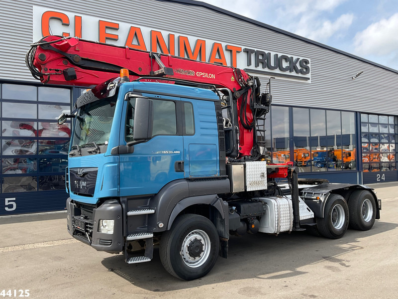 MAN TGS 33.480 6x6 Euro 6 Palfinger 27 Tonmeter boomkraan - יחידת טרקטור: תמונה 2 MAN TGS 33.480 6x6 Euro 6 Palfinger 27 Tonmeter boomkraan - יחידת טרקטור: תמונה 2