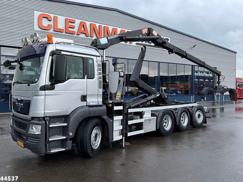 MAN TGS 35.400 8x4 HMF 16 Tonmeter Z-kraan - משאית הרמת וו: תמונה 1 MAN TGS 35.400 8x4 HMF 16 Tonmeter Z-kraan - משאית הרמת וו: תמונה 1