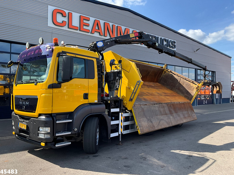 MAN TGS 35.400 8x4 Manual HMF 16 Tm Z-kraan - מזהיר, משאית מנוף: תמונה 2 MAN TGS 35.400 8x4 Manual HMF 16 Tm Z-kraan - מזהיר, משאית מנוף: תמונה 2