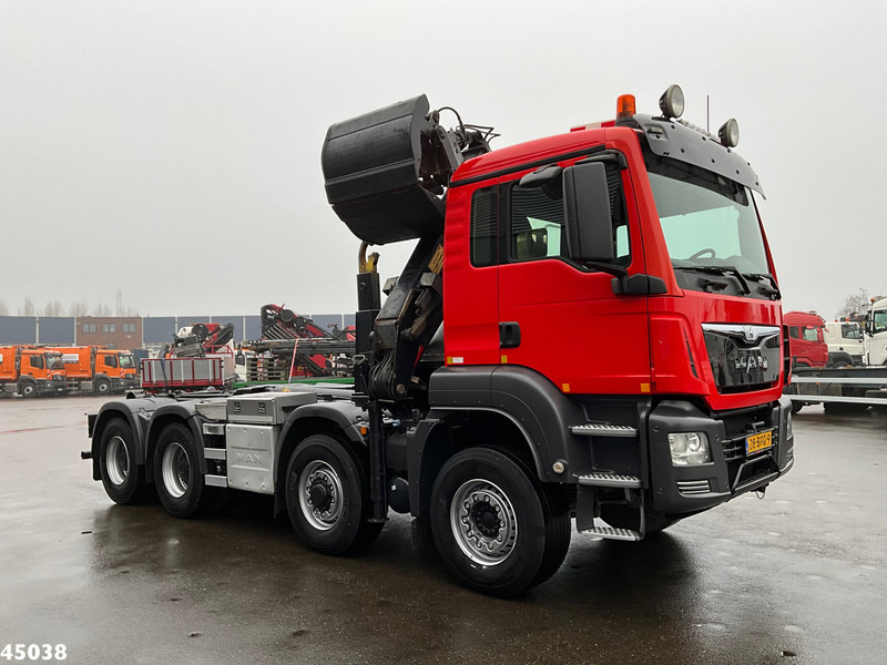 MAN TGS 35.400 8x6 Euro 6 HMF 16 Tonmeter Z-kraan - משאית הרמת וו, משאית מנוף: תמונה 3 MAN TGS 35.400 8x6 Euro 6 HMF 16 Tonmeter Z-kraan - משאית הרמת וו, משאית מנוף: תמונה 3