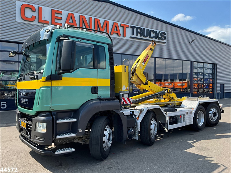 MAN TGS 35.440 8x2 Euro 6 Multilift 26 Ton haakarmsysteem - משאית הרמת וו: תמונה 1 MAN TGS 35.440 8x2 Euro 6 Multilift 26 Ton haakarmsysteem - משאית הרמת וו: תמונה 1