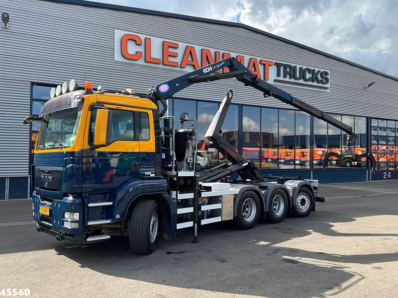 MAN TGS 35.440 8x4 HMF 16 Tonmeter Z-kraan - משאית הרמת וו, משאית מנוף: תמונה 1 MAN TGS 35.440 8x4 HMF 16 Tonmeter Z-kraan - משאית הרמת וו, משאית מנוף: תמונה 1