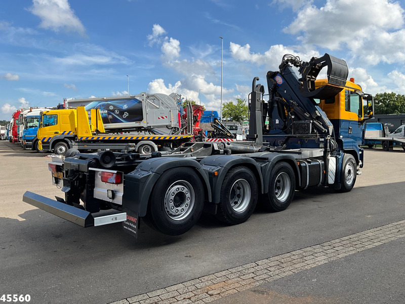 MAN TGS 35.440 8x4 HMF 16 Tonmeter Z-kraan - משאית הרמת וו, משאית מנוף: תמונה 4 MAN TGS 35.440 8x4 HMF 16 Tonmeter Z-kraan - משאית הרמת וו, משאית מנוף: תמונה 4