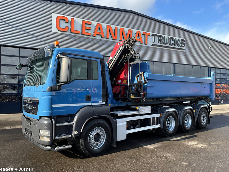 MAN TGS 35.440 8x4 HMF 17 Tonmeter laadkraan - משאית הרמת וו: תמונה 2 MAN TGS 35.440 8x4 HMF 17 Tonmeter laadkraan - משאית הרמת וו: תמונה 2