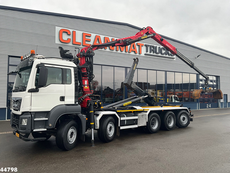 MAN TGS 35.460 10x4 Euro 6 Palfinger 20 Tonmeter Z-kraan - משאית הרמת וו, משאית מנוף: תמונה 1 MAN TGS 35.460 10x4 Euro 6 Palfinger 20 Tonmeter Z-kraan - משאית הרמת וו, משאית מנוף: תמונה 1