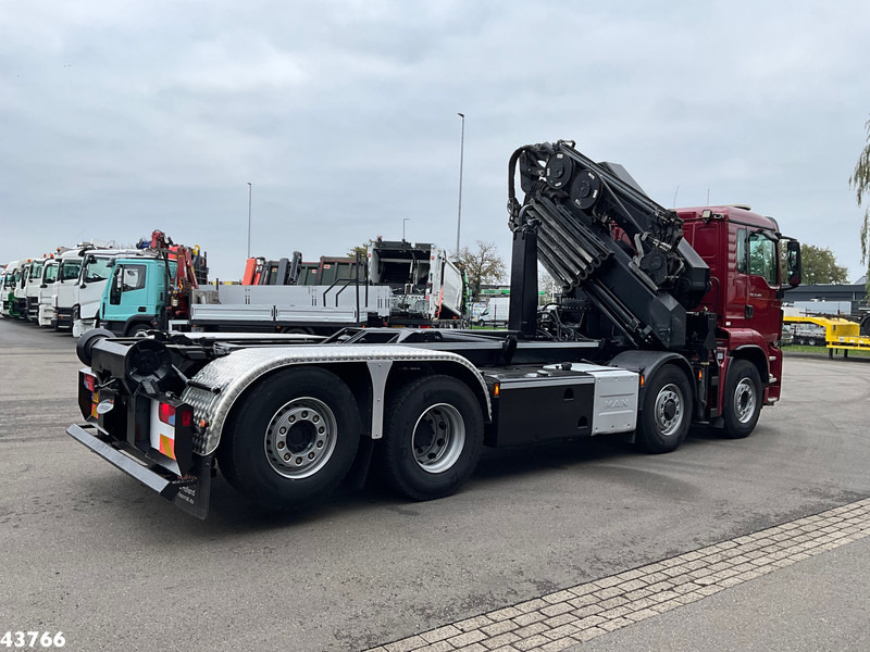 MAN TGS 35.480 8x4H Euro 6 HMF 40 Tonmeter laadkraan + Fly-Jib - משאית מנוף: תמונה 4 MAN TGS 35.480 8x4H Euro 6 HMF 40 Tonmeter laadkraan + Fly-Jib - משאית מנוף: תמונה 4