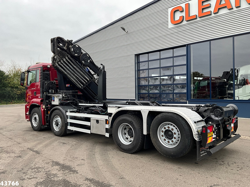 MAN TGS 35.480 8x4H Euro 6 HMF 40 Tonmeter laadkraan + Fly-Jib - משאית הרמת וו, משאית מנוף: תמונה 5 MAN TGS 35.480 8x4H Euro 6 HMF 40 Tonmeter laadkraan + Fly-Jib - משאית הרמת וו, משאית מנוף: תמונה 5