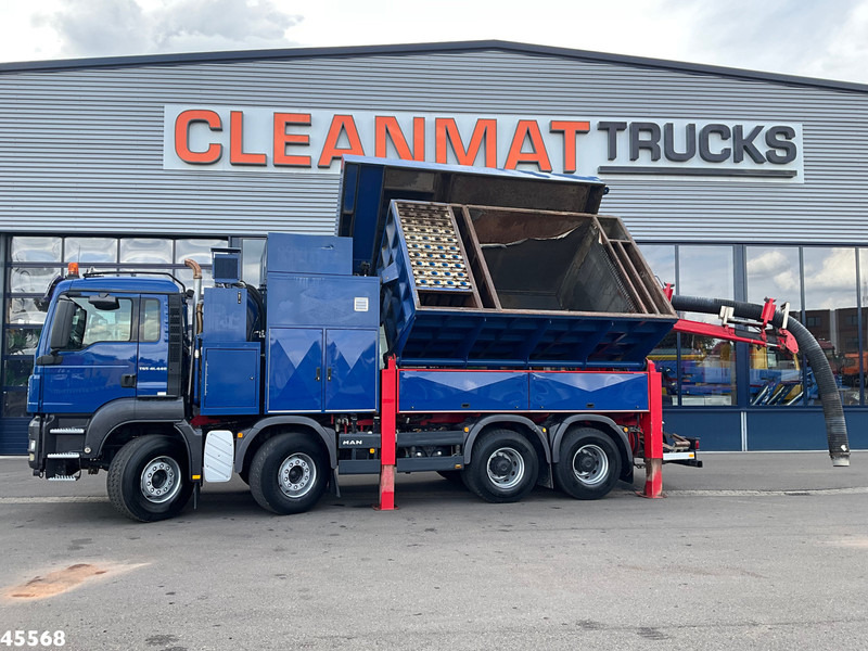 MAN TGS 41.440 8x4 Full Steel Reschwitzer 10m³ Saugbagger Just 132.502 Km! - משאית ואקום: תמונה 1 MAN TGS 41.440 8x4 Full Steel Reschwitzer 10m³ Saugbagger Just 132.502 Km! - משאית ואקום: תמונה 1