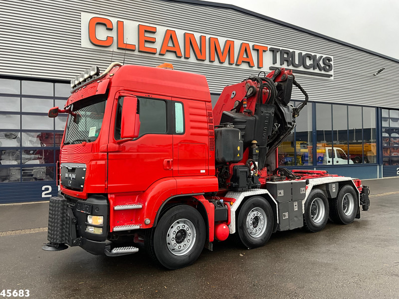 MAN TGS 41.480 8x4 ZF Intarder Fassi 130 Tonmeter laadkraan + Fly-JIb - יחידת טרקטור: תמונה 2 MAN TGS 41.480 8x4 ZF Intarder Fassi 130 Tonmeter laadkraan + Fly-JIb - יחידת טרקטור: תמונה 2