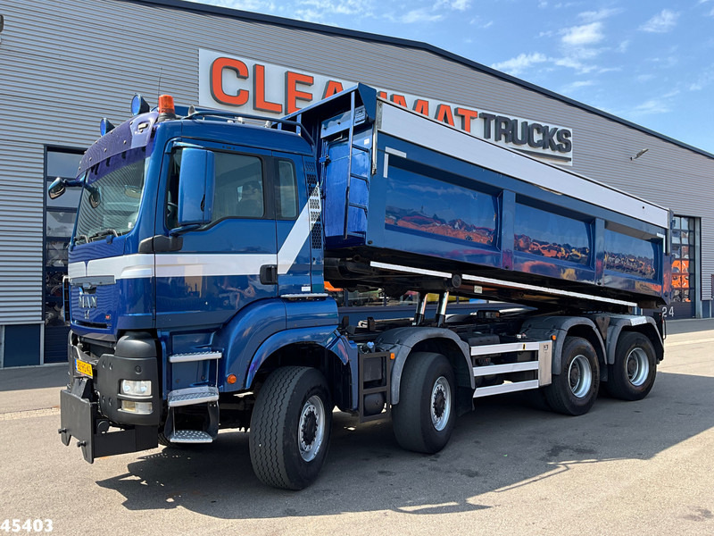 MAN TGS 43.440 8x8 HTS 30 Ton containersysteem + Vossebelt 20m³ container - משאית מערכת כבלים: תמונה 3 MAN TGS 43.440 8x8 HTS 30 Ton containersysteem + Vossebelt 20m³ container - משאית מערכת כבלים: תמונה 3