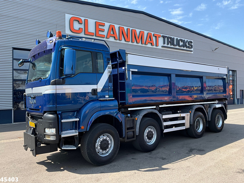 MAN TGS 43.440 8x8 HTS 30 Ton containersysteem + Vossebelt 20m³ container - משאית מערכת כבלים: תמונה 1 MAN TGS 43.440 8x8 HTS 30 Ton containersysteem + Vossebelt 20m³ container - משאית מערכת כבלים: תמונה 1