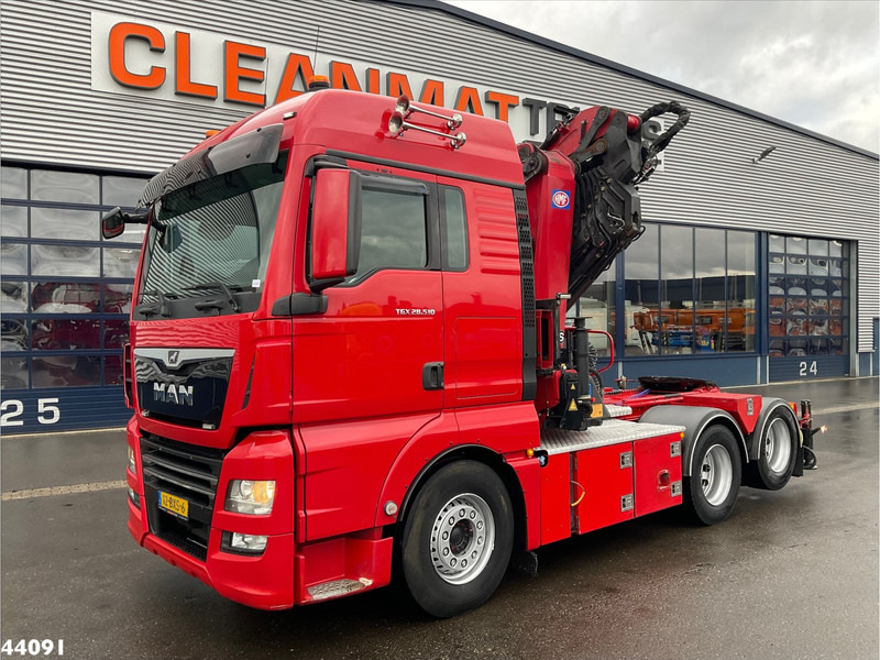 MAN TGX 28.510 HMF 50 Tonmeter laadkraan + Fly-Jib - משאית מנוף: תמונה 2 MAN TGX 28.510 HMF 50 Tonmeter laadkraan + Fly-Jib - משאית מנוף: תמונה 2