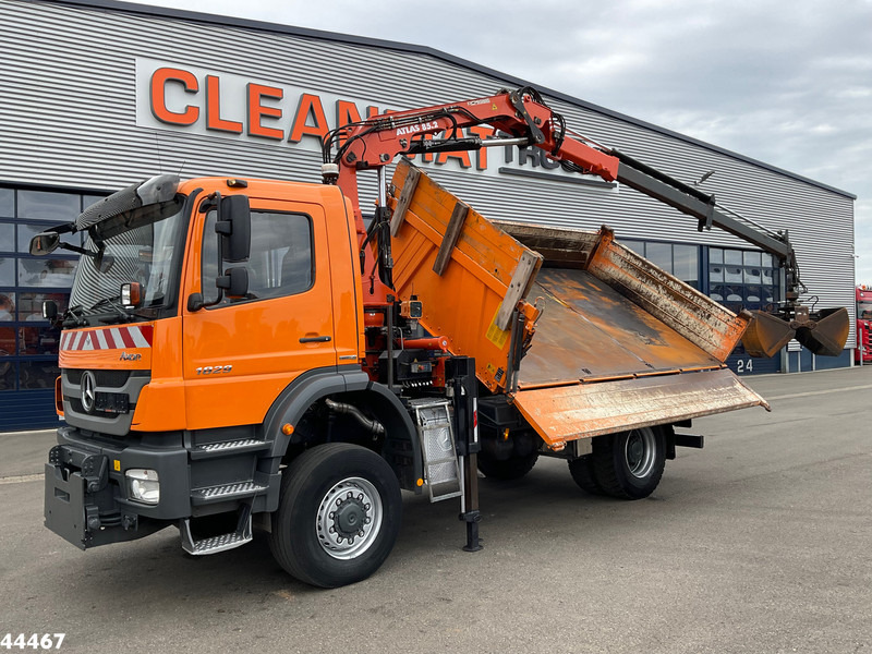 Mercedes-Benz 1829 AK 4x4 Atlas 8,5 Tonmeter laadkraan Manual Full steel - מזהיר, משאית מנוף: תמונה 2 Mercedes-Benz 1829 AK 4x4 Atlas 8,5 Tonmeter laadkraan Manual Full steel - מזהיר, משאית מנוף: תמונה 2