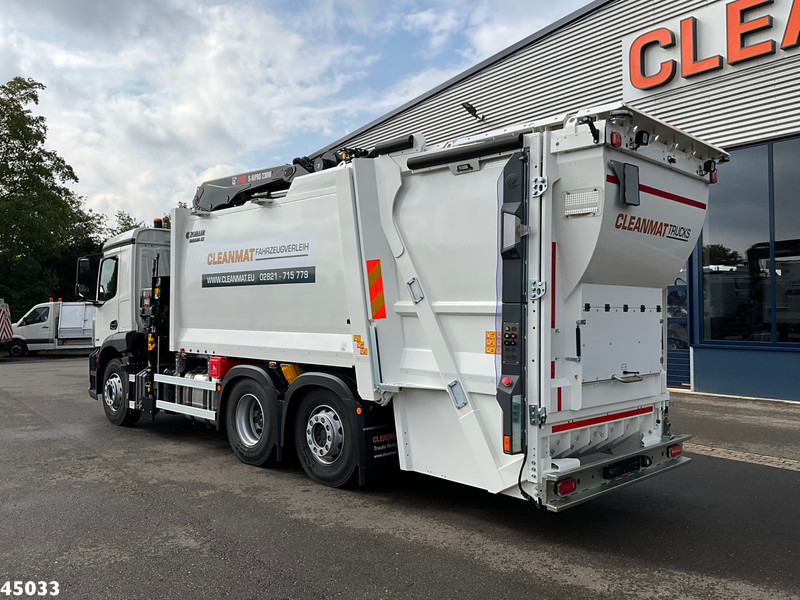 Mercedes-Benz Actros 2536 Hiab 23 Tonmeter laadkraan - משאית אשפה: תמונה 2 Mercedes-Benz Actros 2536 Hiab 23 Tonmeter laadkraan - משאית אשפה: תמונה 2