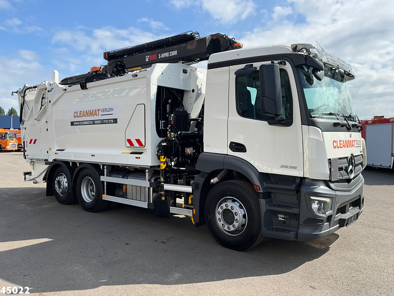 Mercedes-Benz Actros 2536 Zoeller Hiab 23 Tonmeter laadkraan - משאית אשפה: תמונה 3 Mercedes-Benz Actros 2536 Zoeller Hiab 23 Tonmeter laadkraan - משאית אשפה: תמונה 3