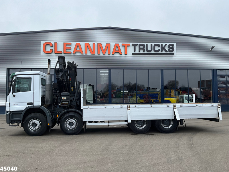 Mercedes-Benz Actros 4141 8x4 manual Hiab 32 Tonmeter laadkraan + Fly-jib - משאית מנוף: תמונה 4 Mercedes-Benz Actros 4141 8x4 manual Hiab 32 Tonmeter laadkraan + Fly-jib - משאית מנוף: תמונה 4