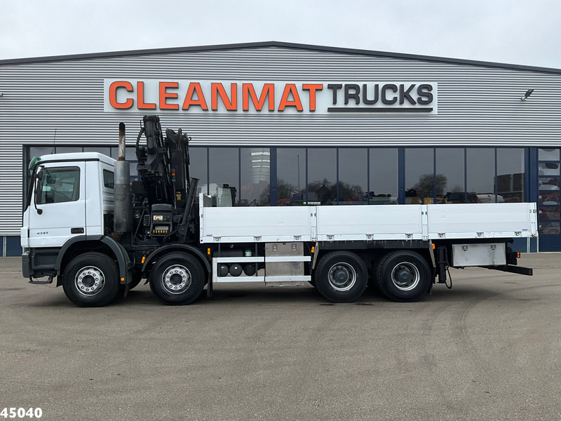 Mercedes-Benz Actros 4141 8x4 manual Hiab 32 Tonmeter laadkraan + Fly-jib - משאית מנוף: תמונה 3 Mercedes-Benz Actros 4141 8x4 manual Hiab 32 Tonmeter laadkraan + Fly-jib - משאית מנוף: תמונה 3