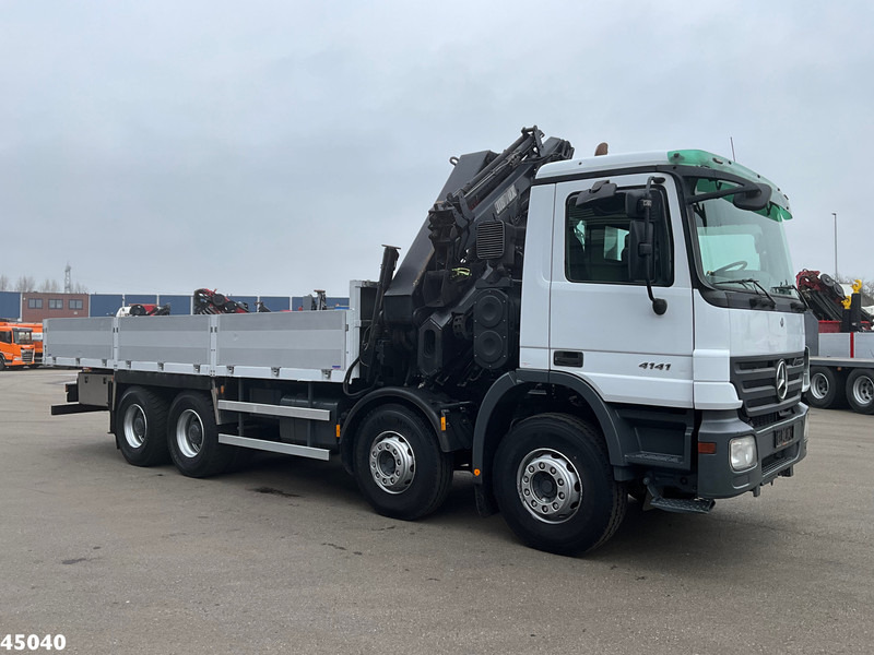 Mercedes-Benz Actros 4141 8x4 manual Hiab 32 Tonmeter laadkraan + Fly-jib - משאית מנוף: תמונה 5 Mercedes-Benz Actros 4141 8x4 manual Hiab 32 Tonmeter laadkraan + Fly-jib - משאית מנוף: תמונה 5