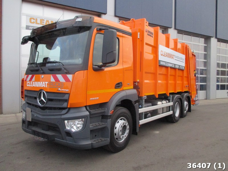 Mercedes-Benz Antos 2533 Zoeller 21,5m3 - משאית אשפה: תמונה 1 Mercedes-Benz Antos 2533 Zoeller 21,5m3 - משאית אשפה: תמונה 1
