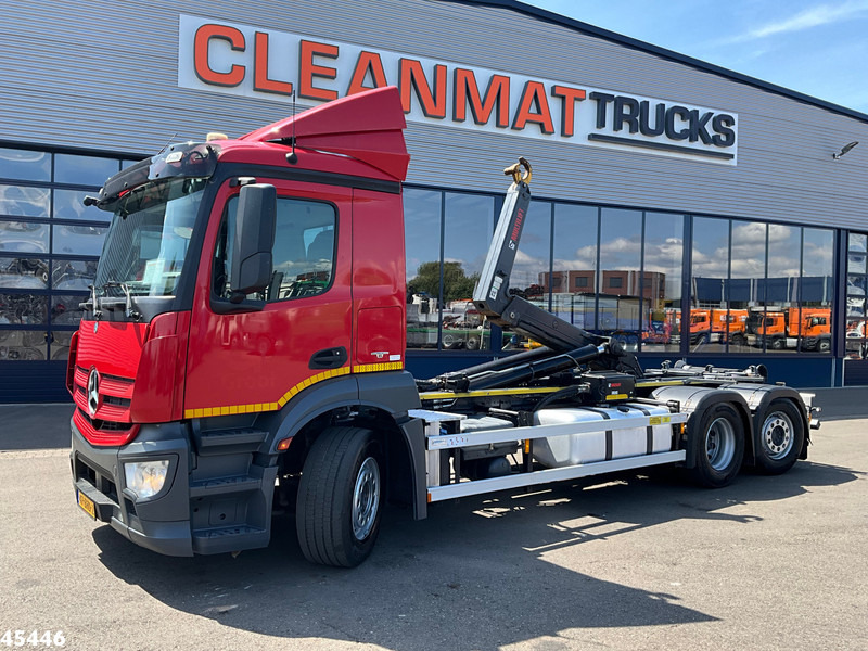 Mercedes-Benz Antos 2543 Euro 6 Multilift 26 Ton haakarmsysteem - משאית הרמת וו: תמונה 1 Mercedes-Benz Antos 2543 Euro 6 Multilift 26 Ton haakarmsysteem - משאית הרמת וו: תמונה 1