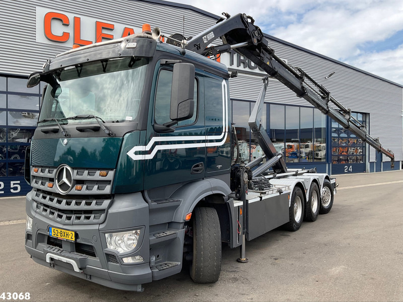 Mercedes-Benz Arocs 3251 8x4 Euro 6 Hiab 28 Tonmeter laadkraan - משאית הרמת וו, משאית מנוף: תמונה 1 Mercedes-Benz Arocs 3251 8x4 Euro 6 Hiab 28 Tonmeter laadkraan - משאית הרמת וו, משאית מנוף: תמונה 1