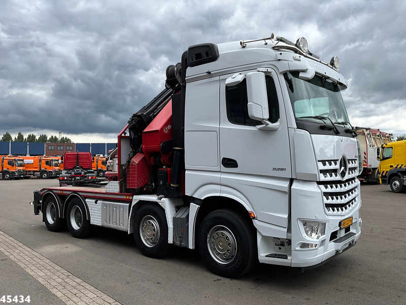 Mercedes-Benz Arocs 3251 8x4 Euro 6 Retarder HMF 85 Tonmeter laadkraan Fly-Jib - משאית מנוף: תמונה 4 Mercedes-Benz Arocs 3251 8x4 Euro 6 Retarder HMF 85 Tonmeter laadkraan Fly-Jib - משאית מנוף: תמונה 4