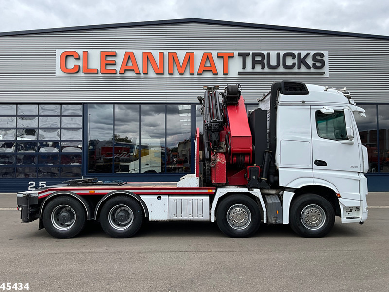 Mercedes-Benz Arocs 3251 8x4 Euro 6 Retarder HMF 85 Tonmeter laadkraan Fly-Jib - משאית מנוף: תמונה 3 Mercedes-Benz Arocs 3251 8x4 Euro 6 Retarder HMF 85 Tonmeter laadkraan Fly-Jib - משאית מנוף: תמונה 3