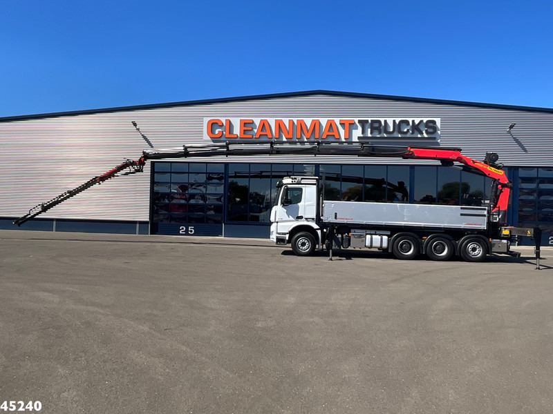 Mercedes-Benz Arocs 3251 8x4 Euro 6 Retarder Palfinger 34 Tonmeter laadkraan + Fly-Jib 2 zijdige kipper Just 146.766 km! - מזהיר, משאית מנוף: תמונה 2 Mercedes-Benz Arocs 3251 8x4 Euro 6 Retarder Palfinger 34 Tonmeter laadkraan + Fly-Jib 2 zijdige kipper Just 146.766 km! - מזהיר, משאית מנוף: תמונה 2