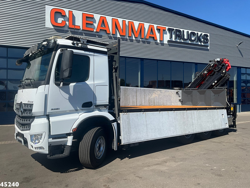 Mercedes-Benz Arocs 3251 8x4 Euro 6 Retarder Palfinger 34 Tonmeter laadkraan + Fly-Jib 2 zijdige kipper Just 146.766 km! - מזהיר, משאית מנוף: תמונה 2 Mercedes-Benz Arocs 3251 8x4 Euro 6 Retarder Palfinger 34 Tonmeter laadkraan + Fly-Jib 2 zijdige kipper Just 146.766 km! - מזהיר, משאית מנוף: תמונה 2