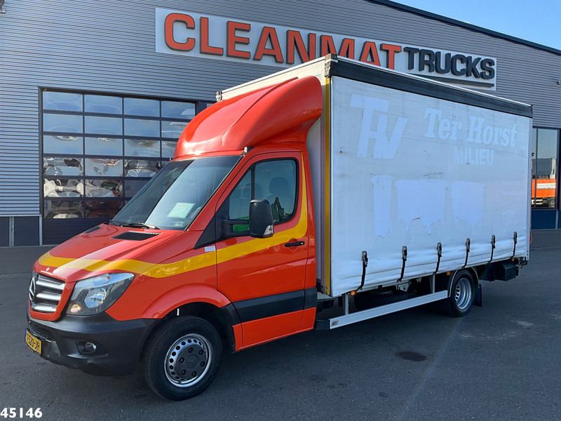 Mercedes-Benz Sprinter 516 Euro 6 Schuifzeilen laadbak DHollandia laadklep - משאית תיבה: תמונה 2 Mercedes-Benz Sprinter 516 Euro 6 Schuifzeilen laadbak DHollandia laadklep - משאית תיבה: תמונה 2