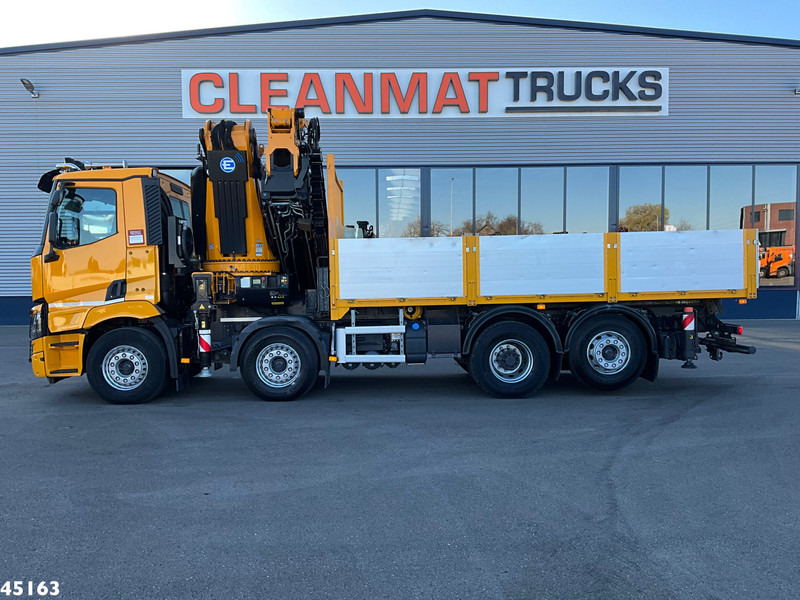 Renault C 380 8x2 Euro 6 Effer 95 Tonmeter laadkraan + Fly-Jib Just 39.453 km! - משאית מנוף: תמונה 2 Renault C 380 8x2 Euro 6 Effer 95 Tonmeter laadkraan + Fly-Jib Just 39.453 km! - משאית מנוף: תמונה 2