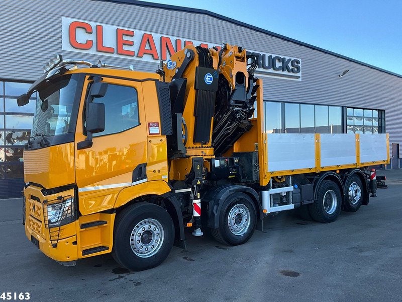Renault C 380 8x2 Euro 6 Effer 95 Tonmeter laadkraan + Fly-Jib Just 39.453 km! - משאית מנוף: תמונה 3 Renault C 380 8x2 Euro 6 Effer 95 Tonmeter laadkraan + Fly-Jib Just 39.453 km! - משאית מנוף: תמונה 3