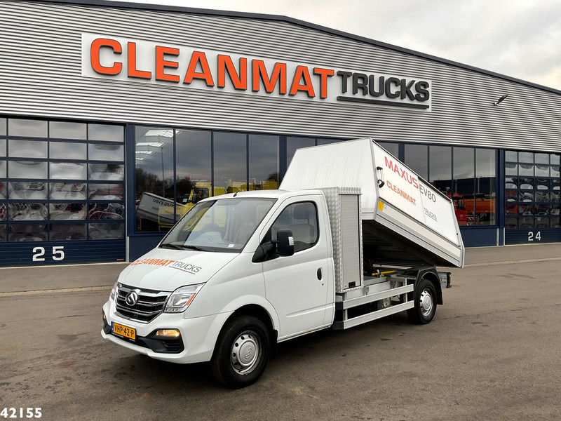 SAIC Maxus EV80 LWB Veegvuilkipper 100% elektrisch - משאית אשפה: תמונה 1 SAIC Maxus EV80 LWB Veegvuilkipper 100% elektrisch - משאית אשפה: תמונה 1