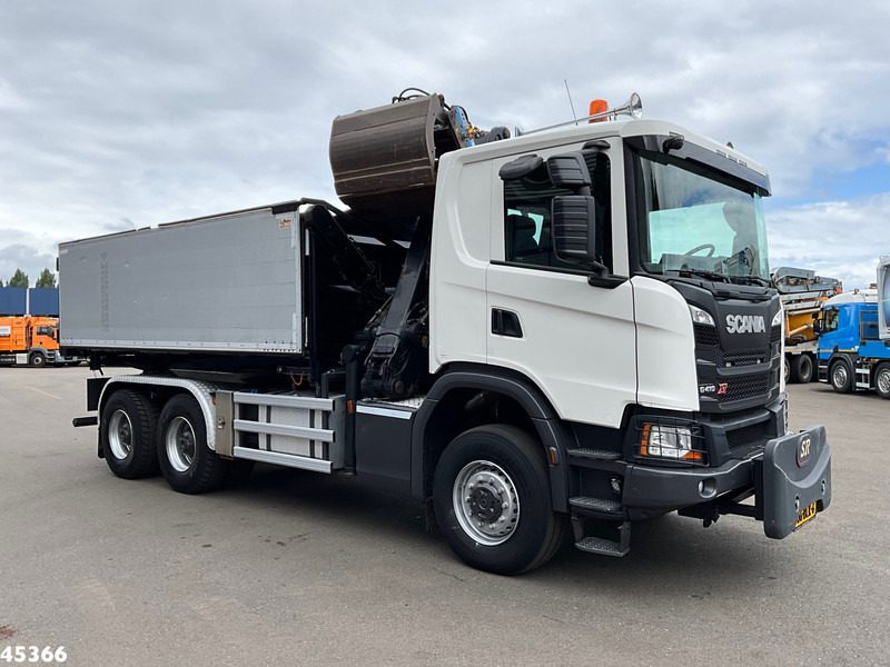 Scania G 410 6x6 Euro 6 Palfinger 17 Tonmeter Z-kraan - מזהיר, משאית מנוף: תמונה 5 Scania G 410 6x6 Euro 6 Palfinger 17 Tonmeter Z-kraan - מזהיר, משאית מנוף: תמונה 5