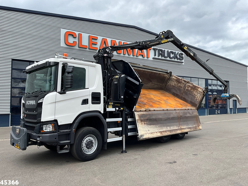 Scania G 410 6x6 Euro 6 Palfinger 17 Tonmeter Z-kraan - מזהיר, משאית מנוף: תמונה 2 Scania G 410 6x6 Euro 6 Palfinger 17 Tonmeter Z-kraan - מזהיר, משאית מנוף: תמונה 2