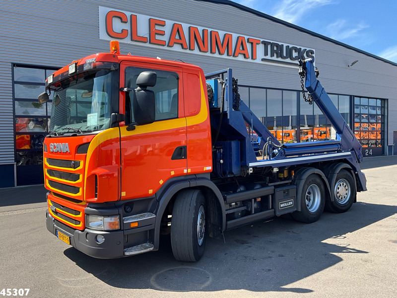 Scania G 440 6x2 Meiller 16 Tons portaalarmsysteem - משאית דילוג העמסה: תמונה 1 Scania G 440 6x2 Meiller 16 Tons portaalarmsysteem - משאית דילוג העמסה: תמונה 1