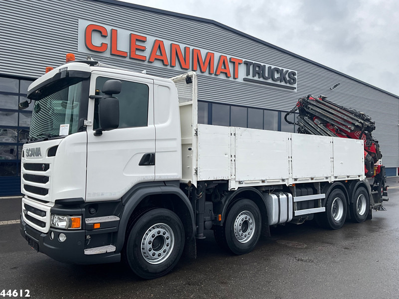 Scania G 450 8x4 Euro 6 Fassi 66 Tonmeter laadkraan + Fly-jib Just 176.555 Km! - משאית מנוף: תמונה 2 Scania G 450 8x4 Euro 6 Fassi 66 Tonmeter laadkraan + Fly-jib Just 176.555 Km! - משאית מנוף: תמונה 2