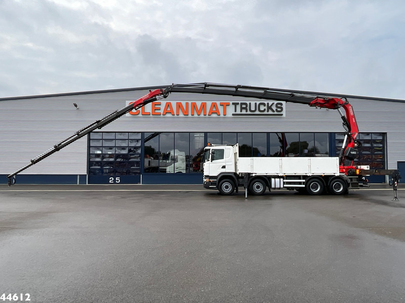 Scania G 450 8x4 Euro 6 Fassi 66 Tonmeter laadkraan + Fly-jib Just 176.555 Km! - משאית מנוף: תמונה 1 Scania G 450 8x4 Euro 6 Fassi 66 Tonmeter laadkraan + Fly-jib Just 176.555 Km! - משאית מנוף: תמונה 1