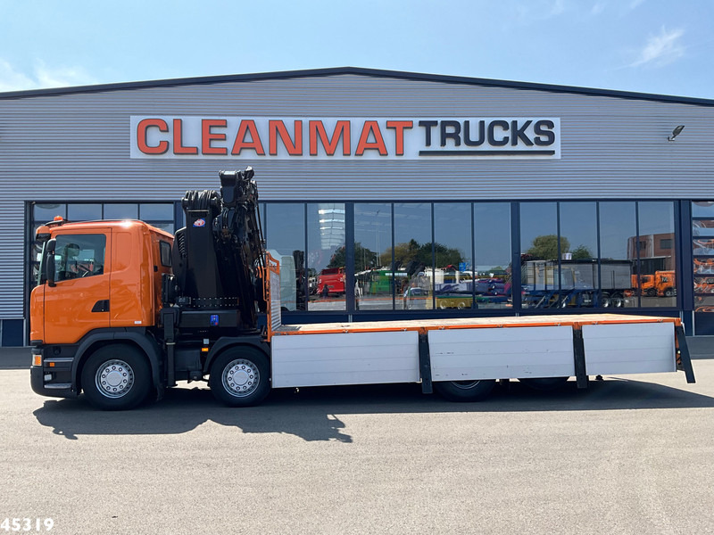 Scania G 450 Euro 6 HMF 60 Tonmeter laadkraan + Fly-Jib - משאית מנוף: תמונה 4 Scania G 450 Euro 6 HMF 60 Tonmeter laadkraan + Fly-Jib - משאית מנוף: תמונה 4