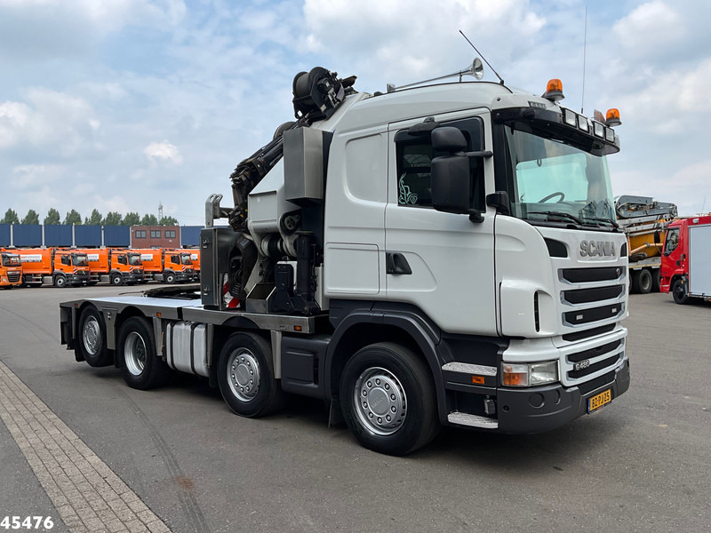 Scania G 480 HMF 85 Tonmeter laadkraan + Fly-Jib - יחידת טרקטור: תמונה 4 Scania G 480 HMF 85 Tonmeter laadkraan + Fly-Jib - יחידת טרקטור: תמונה 4