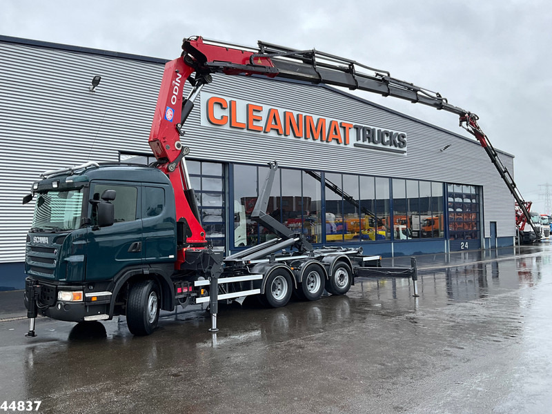Scania G480 8x4 HMF 60 Tonmeter laadkraan + Fly-jib - משאית הרמת וו, משאית מנוף: תמונה 1 Scania G480 8x4 HMF 60 Tonmeter laadkraan + Fly-jib - משאית הרמת וו, משאית מנוף: תמונה 1