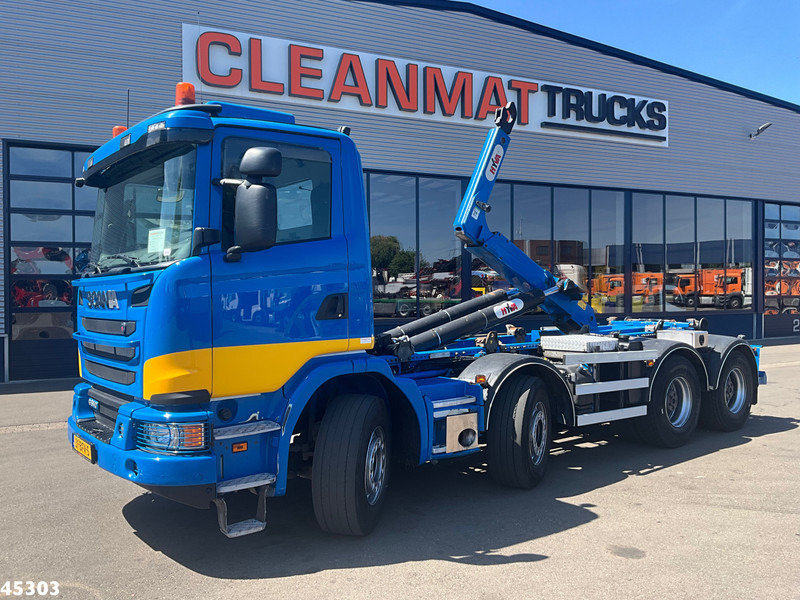 Scania G490 8x4 Euro 6 Hyva 30 Ton haakarmsysteem - משאית הרמת וו: תמונה 1 Scania G490 8x4 Euro 6 Hyva 30 Ton haakarmsysteem - משאית הרמת וו: תמונה 1