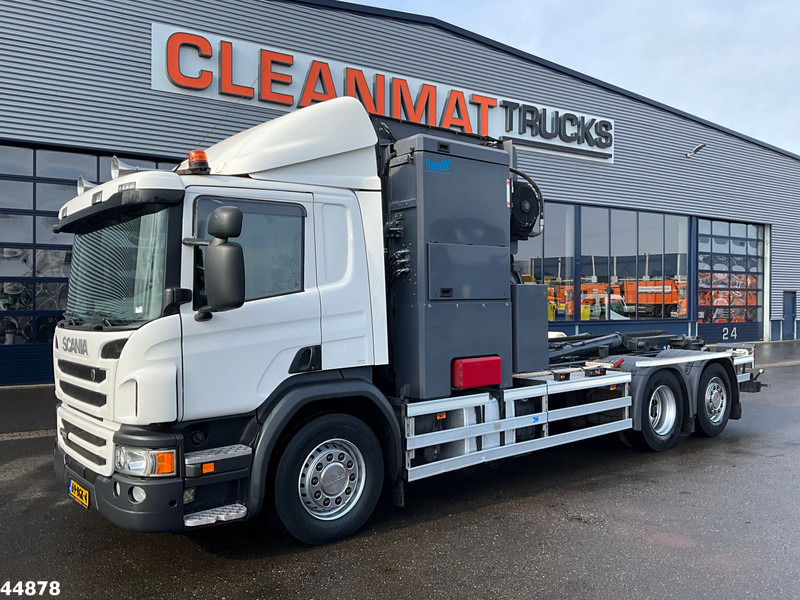 Scania P 280 6x2 Euro 6 VDL Translift zijlader Just 159.334 km! - משאית אשפה: תמונה 4 Scania P 280 6x2 Euro 6 VDL Translift zijlader Just 159.334 km! - משאית אשפה: תמונה 4
