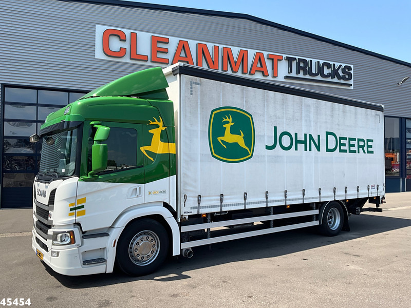 Scania P 280 Euro 6 Schuifzeil DHollandia 4 Ton laadklep Machine transport! - משאית וילונות צד: תמונה 4 Scania P 280 Euro 6 Schuifzeil DHollandia 4 Ton laadklep Machine transport! - משאית וילונות צד: תמונה 4