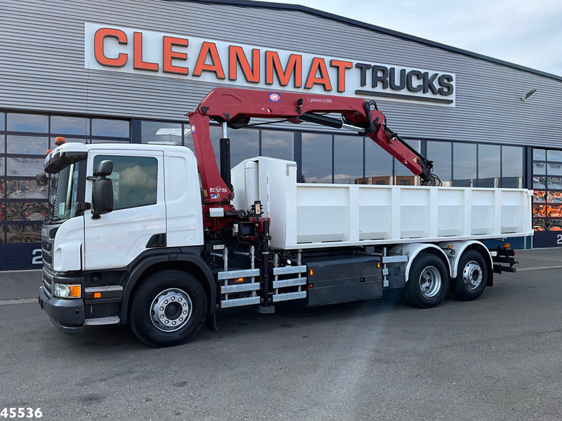 Scania P 340 Euro 6 CNG HMF 25 Tonmeter laadkraan Just 72.852 km! - מזהיר, משאית מנוף: תמונה 2 Scania P 340 Euro 6 CNG HMF 25 Tonmeter laadkraan Just 72.852 km! - מזהיר, משאית מנוף: תמונה 2