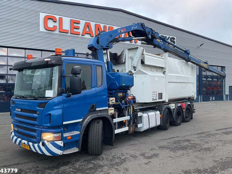 Scania P 360 8x2 Hiab 21 Tonmeter laadkraan - משאית הרמת וו, משאית מנוף: תמונה 1 Scania P 360 8x2 Hiab 21 Tonmeter laadkraan - משאית הרמת וו, משאית מנוף: תמונה 1